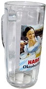 Glas-Bierkrug